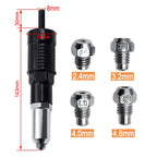 Adaptador Remachador para Taladro con 4 Boquillas - vista 6