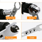 Adaptador Remachador para Taladro con 4 Boquillas - vista 7