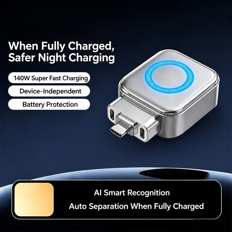 Adaptador USB-C con apagado automático