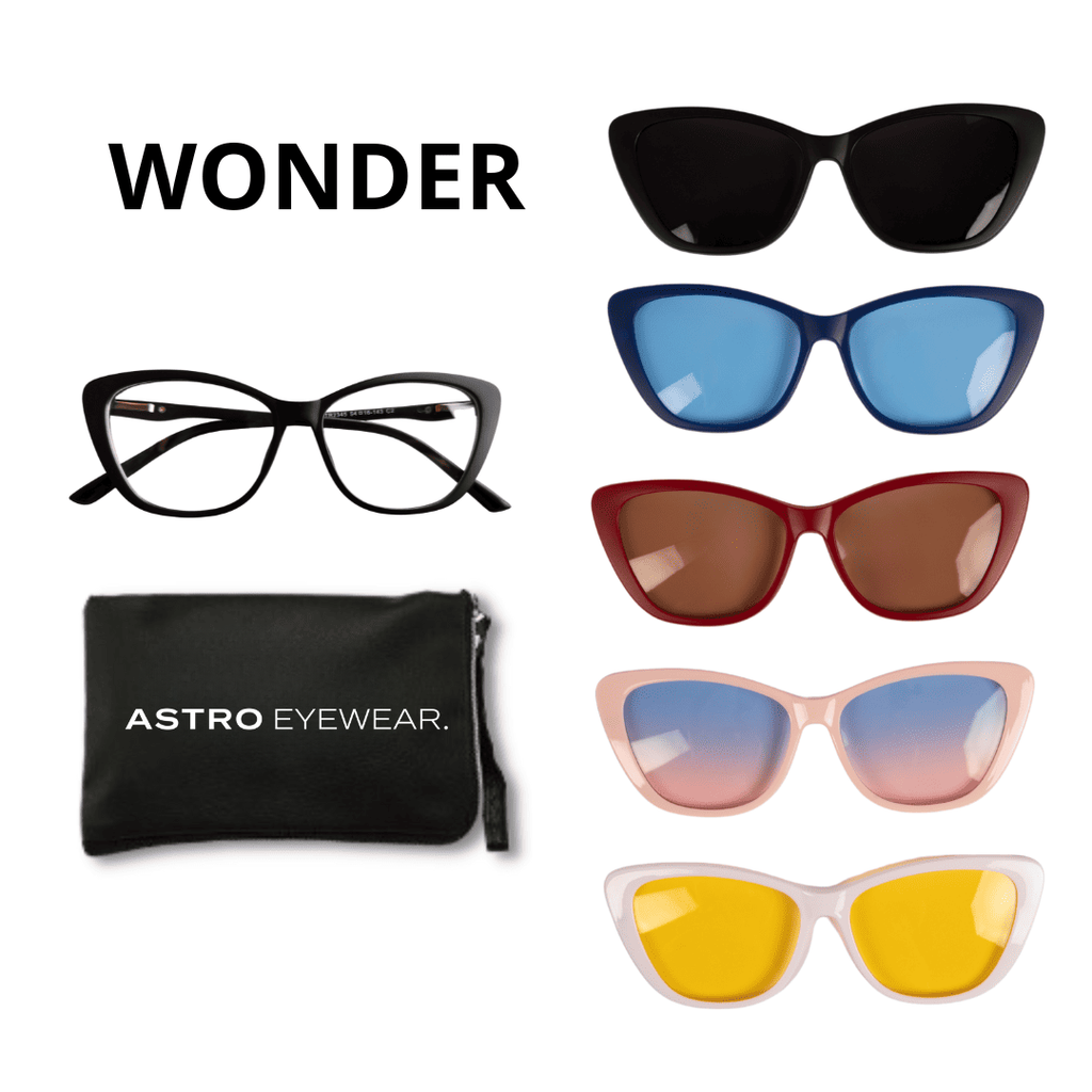 Lentes 6 en 1 con Clips Magnéticos de Sol para Hombre