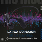 Audífonos de conducción ósea larga duracion
