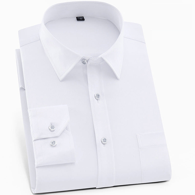 Camisa hombre elástica sin arrugas primavera verano