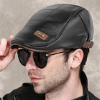 Boina de Cuero para Hombre Estilo Vintage - vista 8