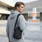 Bolso Bandolera Chico para Hombre de Tela Oxford - vista 6
