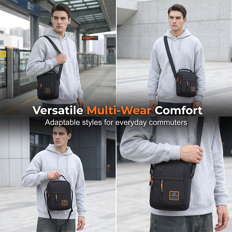 Bolso Bandolera Chico para Hombre de Tela Oxford - vista 7