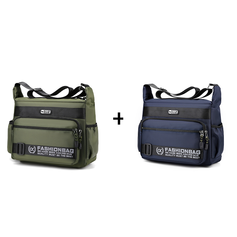 Bolso Mensajero para Hombre Resistente al Agua Multibolsillos - vista 15