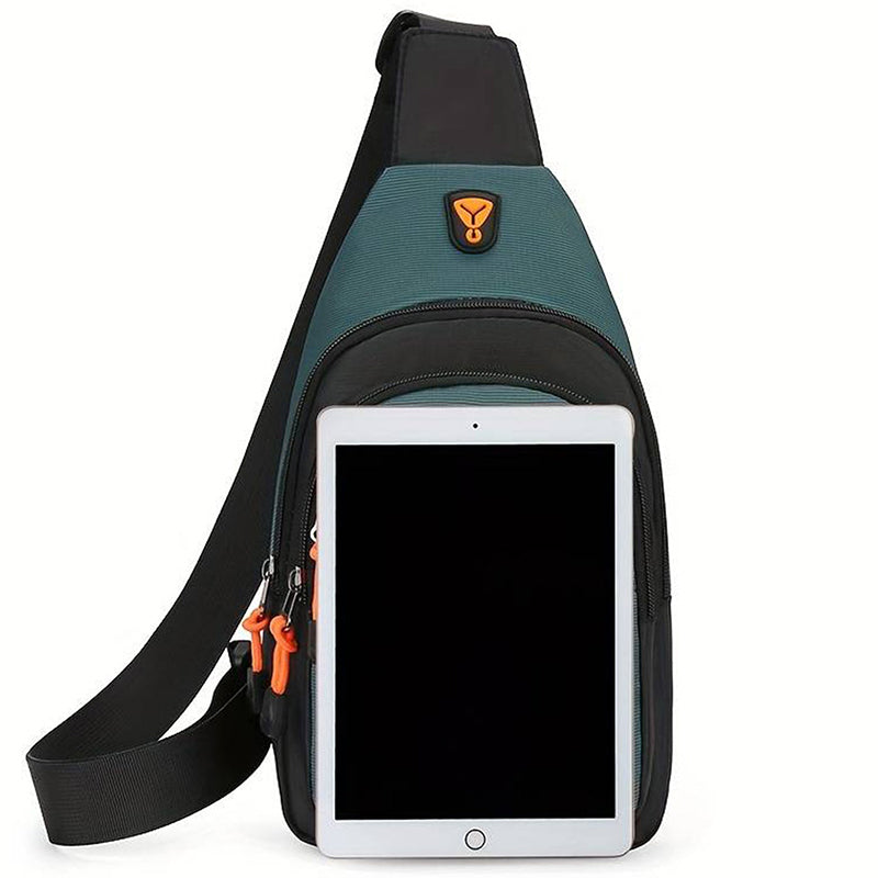 Bolso de Pecho para Hombre Impermeable con Salida para Audífonos - vista 5