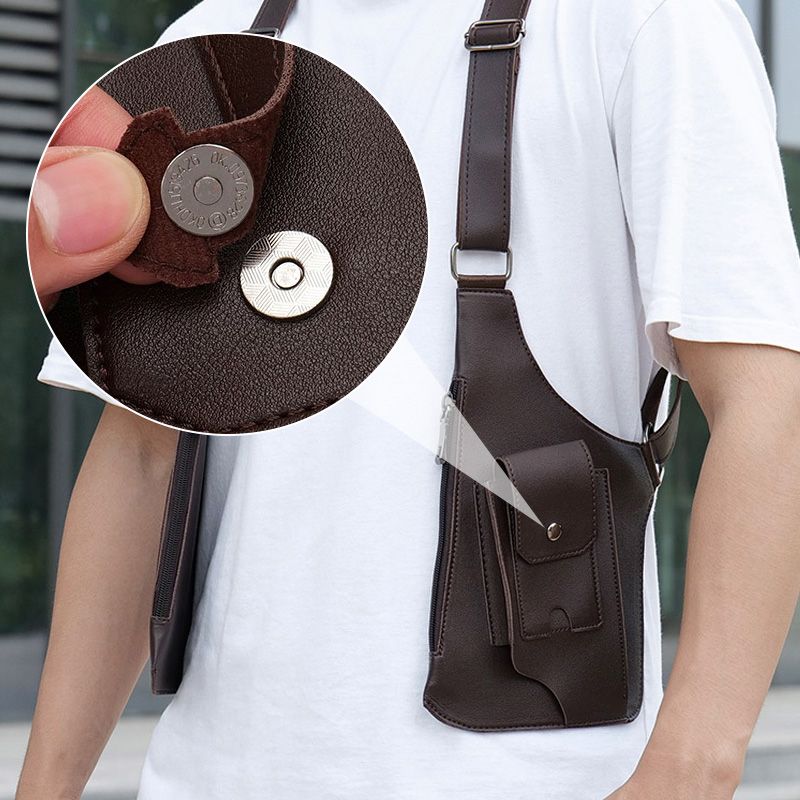 Bolso Táctico Antirrobo para Hombre con Doble Correa - vista 5