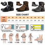 Botas Vaqueras de Piel para Hombre Estilo Western - vista 10