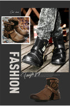 Botas Vaqueras de Piel para Hombre Estilo Western - vista 4