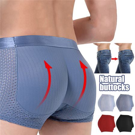 Bóxer Levanta Glúteos para Hombre con Malla Transpirable en color paquete 4 colores