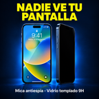 Mica antiespía Crystal Armor para iPhone: nadie ve tu pantalla