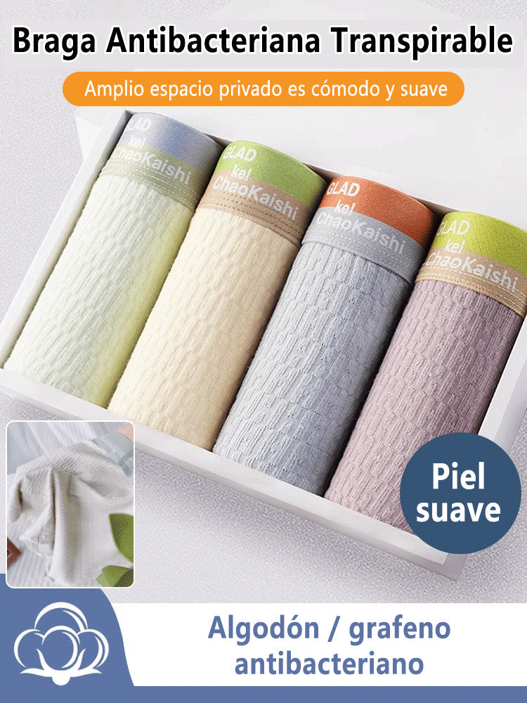 Calzones de Algodón para Hombre Transpirables en color paquete 5 colores (5 piezas)