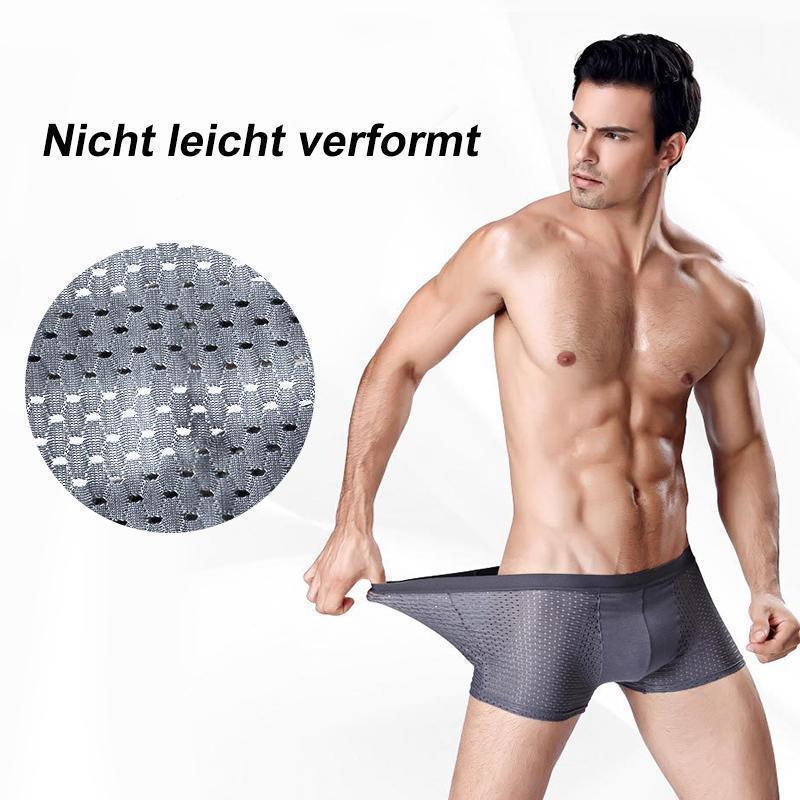 Calzones de Seda Fría para Hombre Transpirables Paquete de 4 - vista 3