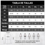 Camisa Antiarrugas para Hombre Manga Larga Paquetes de 1 a 4 - vista 14