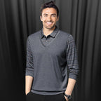 Camisa Manga Larga Efecto Dos Piezas para Hombre - vista 14