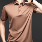 Camisa Polo Holgada de Algodón Mercerizado para Hombre - vista 9