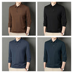 Camisa Polo Manga Larga Tipo Waffle para Hombre - vista 11