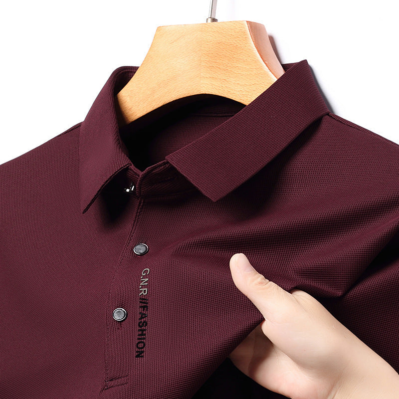 Camisa Polo Manga Larga Tipo Waffle para Hombre - vista 3