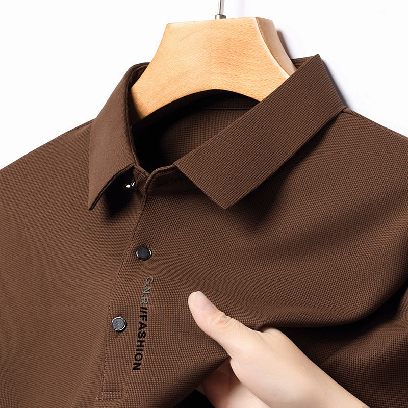 Camisa Polo Manga Larga Tipo Waffle para Hombre - vista 5