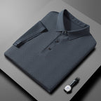 Camisa Polo de Seda Fría Manga Corta para Hombre - vista 13