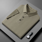 Camisa Polo de Seda Fría Manga Corta para Hombre - vista 15