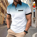 Camisa de Verano con Solapa para Hombre Manga Corta - vista 2