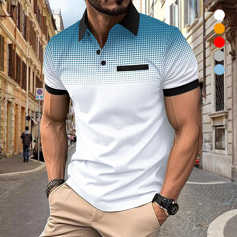 Camisa de Verano con Solapa para Hombre Manga Corta - vista 2