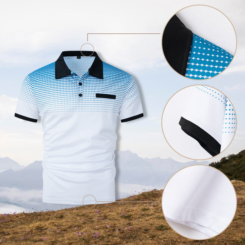 Camisa de Verano con Solapa para Hombre Manga Corta - vista 3