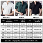 Camisa Waffle de Botones para Hombre Manga Corta - vista 5