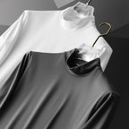 Camiseta Térmica de Cuello Medio para Hombre con Forro Afelpado - vista 11