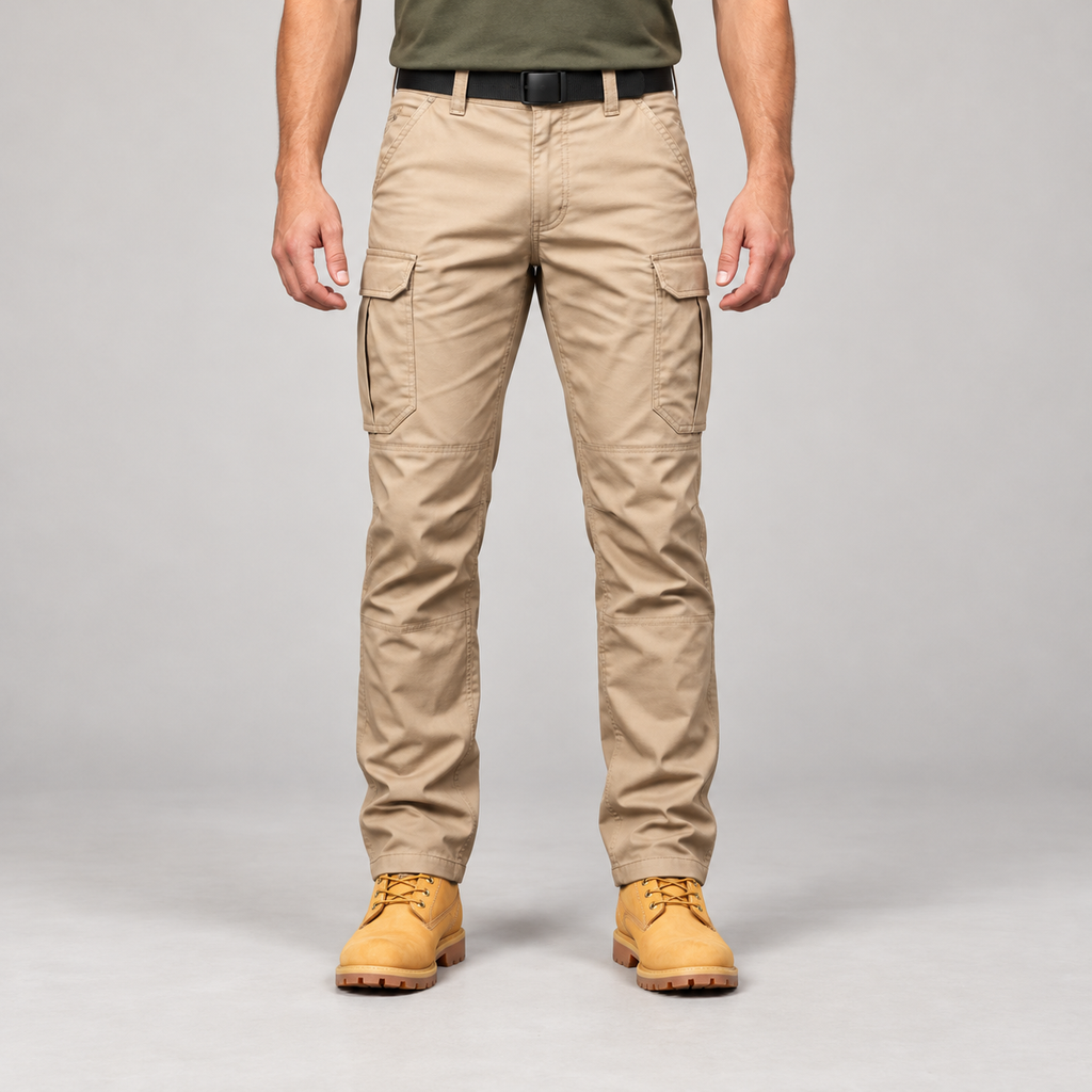 Pantalón táctico para hombre color caqui
