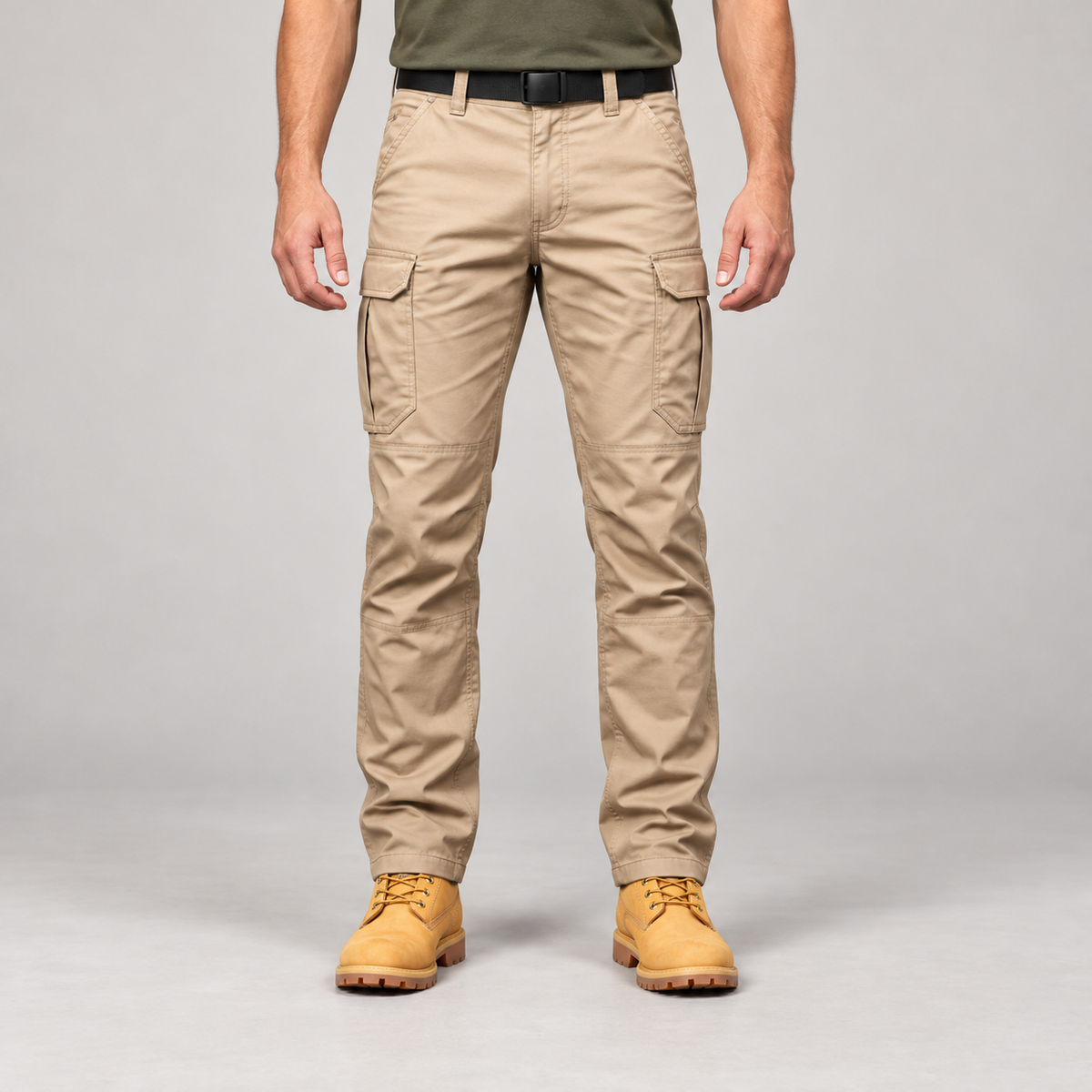 Pantalón táctico para hombre color caqui
