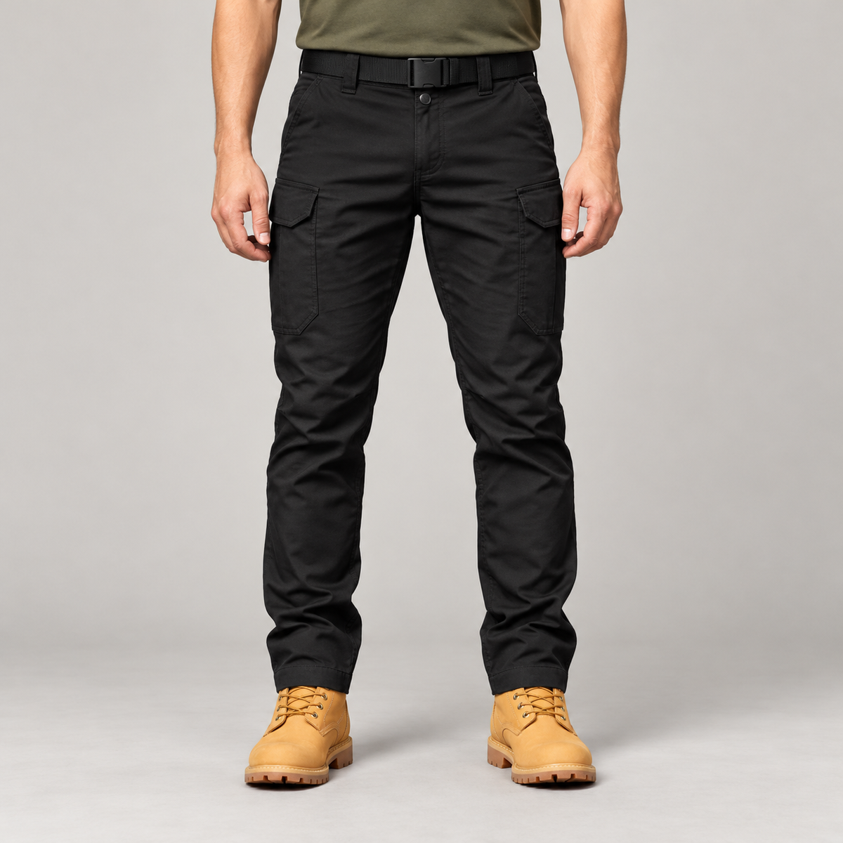 Pantalón táctico para hombre color negro