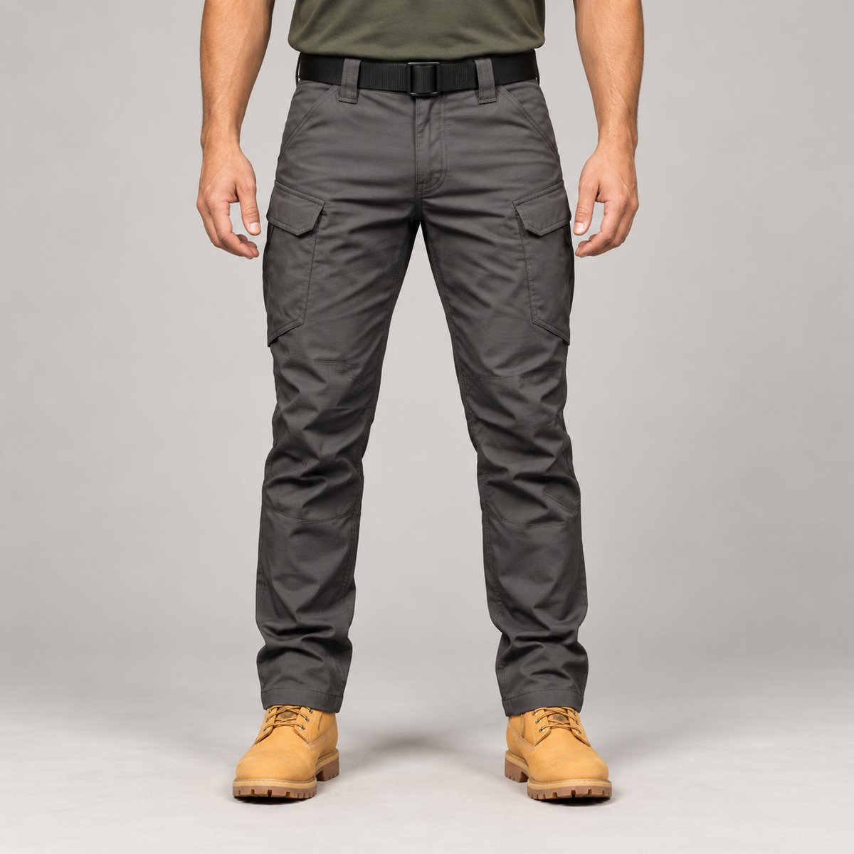 Pantalón táctico para hombre color gris
