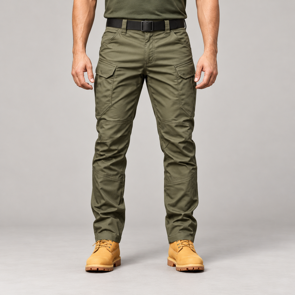 Pantalón táctico para hombre color verde