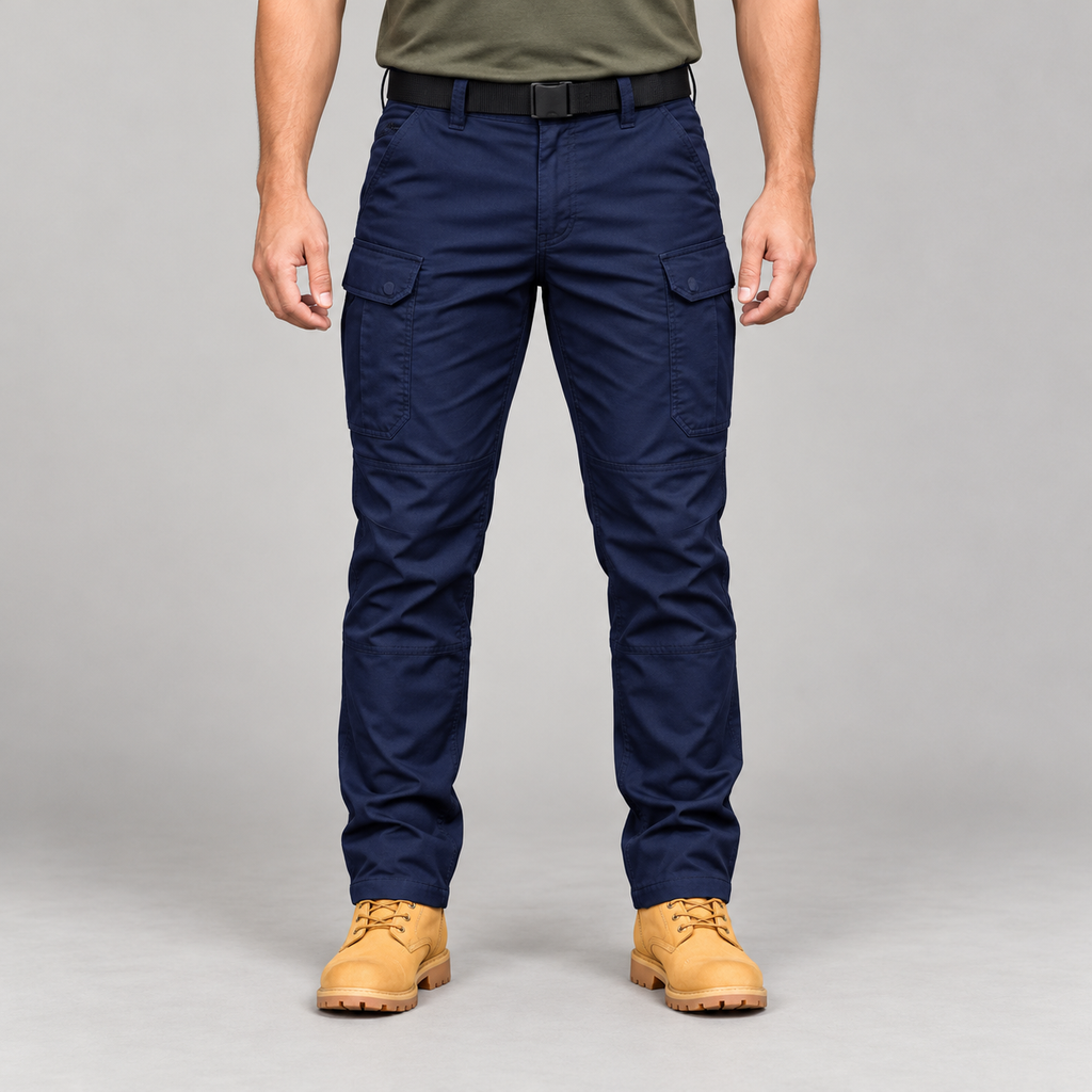 Pantalón táctico para hombre color azul