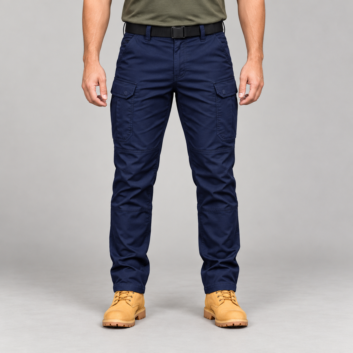 Pantalón táctico para hombre color azul