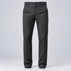 Pantalón de vestir elástico gris