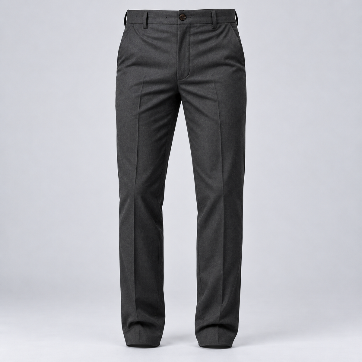 Pantalón de vestir elástico gris