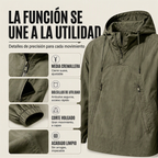 Chamarra Anorak con Capucha para Hombre Cortaviento - vista 2