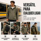 Chamarra Anorak con Capucha para Hombre Cortaviento - vista 6