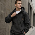 Chamarra Anorak con Capucha para Hombre Cortaviento - vista 7