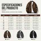 Chamarra Bomber Tipo Gamuza para Hombre Oversize - vista 8