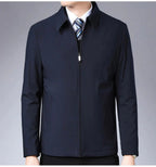 Chamarra Casual con Cuello Alto para Hombre - vista 4