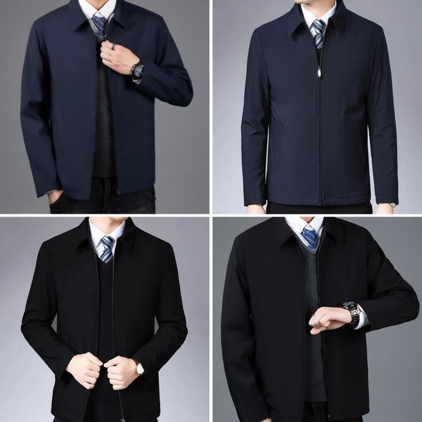 Chamarra Casual con Cuello Alto para Hombre - vista 7
