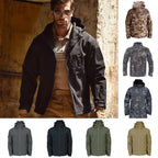 Chamarra Softshell para Hombre Resistente al Agua con Capucha - vista 2