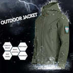 Chamarra Softshell para Hombre Resistente al Agua con Capucha - vista 5