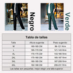 Conjunto de Camisa y Pantalón para Hombre Satinado a Rayas - vista 8