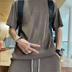 Conjunto de Seda Fría para Hombre Playera y Pantalón - vista 11